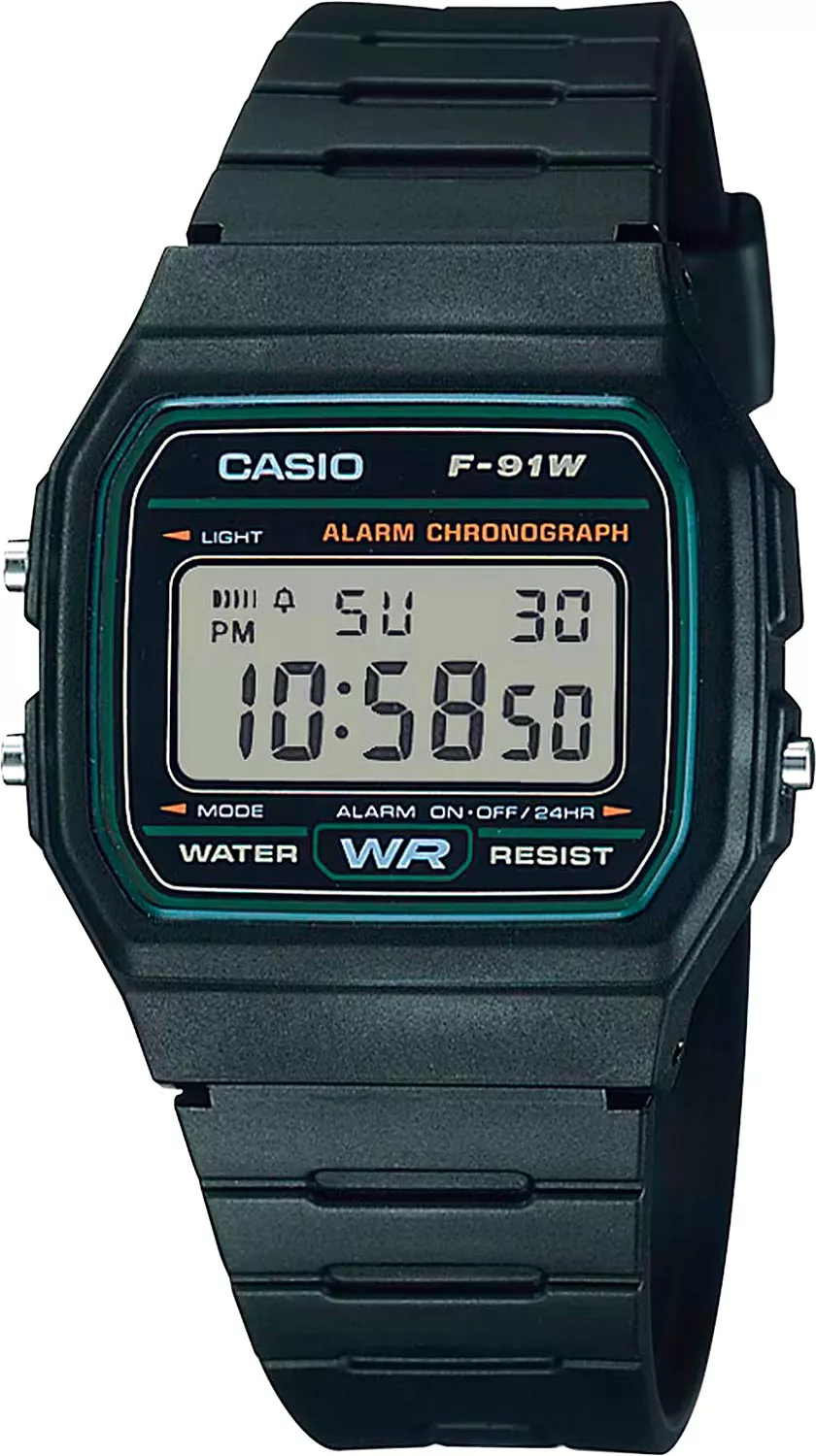 CASIO COLLECTION F-91W-3DG