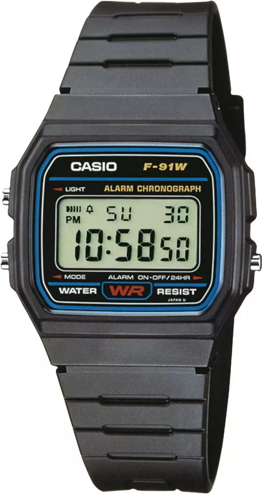 CASIO COLLECTION F-91W-1D