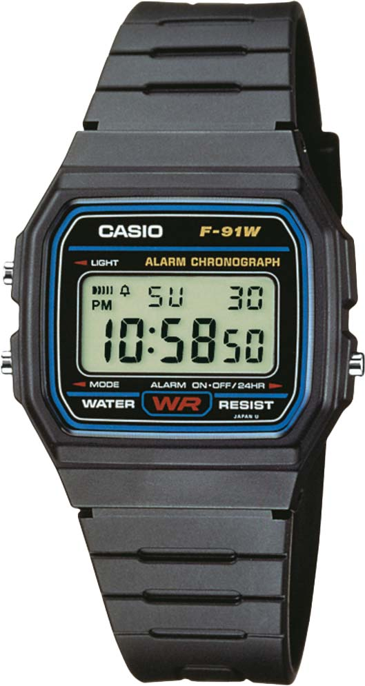 CASIO COLLECTION F-91W-1D