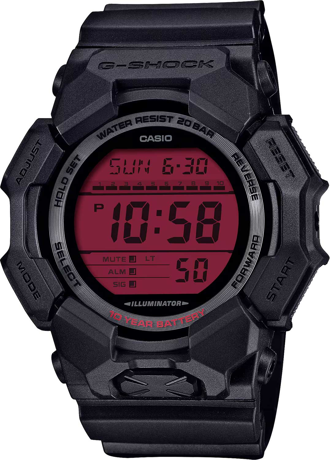 CASIO G-SHOCK GD-010BBR-1
